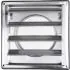 Grille Ventilation Inox 150 mm pour Hotte, Extracteur et Sèche-Linge - Filet Anti Insectes - Anti-Retour - Résistance Intempéries - 185x185mm - DN150