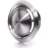 Bouche VMC 150 mm en acier inoxydable brossé - Réglable - Inox 304 - Extraction/Insufflation - Pour conduit VMC et hotte - Installation mur ou plafond